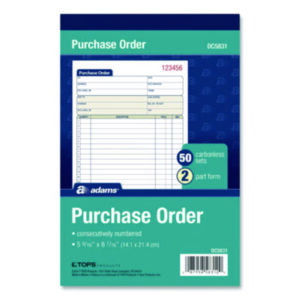 Order Forms; Purchase Orders