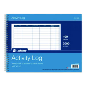 Activity Logs; Log Books; Visitor Logs