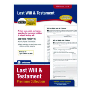 Last Wills; Last Testaments