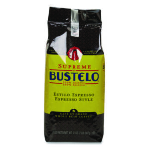 Café Bustelo Coffee; Whole Bean Coffee; Medium Dark Roast Coffee; Beverages; Breakrooms; Drinks; Hospitality; Lounges; Vending