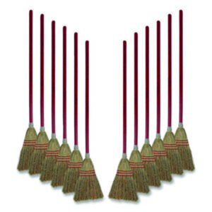 Broom; Brooms; Lobby Broom; Lobby/Toy Broom; Toy Broom; Boardwalk; Janitorial; Cleaning; Maintenance; Sweeping; Clean-Up; Floors