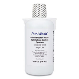 First Aid Only; Eye Wash Solutions; Eye Wash Solutions-Saline Solution Eyewash; Medical; Hospitals; First-Aid; Contamination; Sterile; Flush; Doctors; Nurses