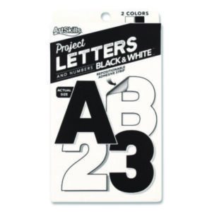 Poster Board; Stick-On Letters and Numbers; Projects; School Supplies; Adhesive Letters and Numbers; Repositionable Letters and Numbers