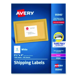 Avery; Addressing; Identifications; Classifications; Stickers; Shipping; Receiving; Mailrooms; Labels