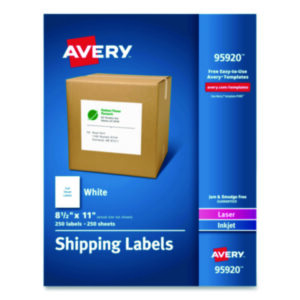 Avery; Addressing; Identifications; Classifications; Stickers; Shipping; Receiving; Mailrooms; Labels