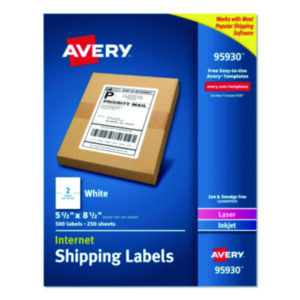 Avery; Addressing; Identifications; Classifications; Stickers; Shipping; Receiving; Mailrooms; Labels