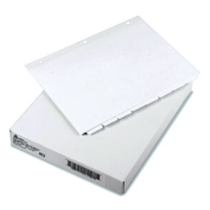 8-Tab Style; AVERY; Dividers; Index Dividers; Indexes; Nonlaminated Tabs; Plain Tab White Dividers; Recycled Products; Ring Binder Dividers; Ring Binder Indexes; Subject Dividers; Tab Dividers; Tabs; White Tabs; Write-On; 8 tab; index dividers; eight tab; Recordkeeping; Filing; Systems; Cataloging; Classification