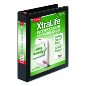 View; Binder; View Binder; D-ring; Slant-D; ring binder; Slant-D ring; presentation; ClearVue; Clearview; XtraLife; xtralife; D-Ring binder; D ring binder; TOPS; binders