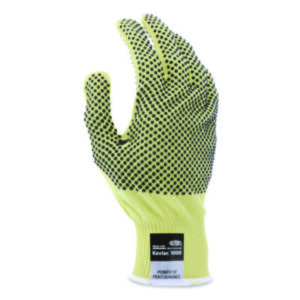 Kevlar PVC Dotted; Hand; Covering; Safety; Sanitary; Food-Service; Janitorial; Kitchens