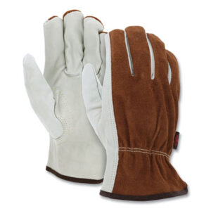 MCR™ Safety; Gloves; Hand; Covering; Safety; Leather; Work