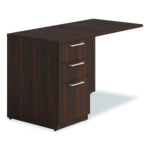 Alera Seville Series; Return with Pedestal; Reception; Secretarial; Workstations; Add-ons; Desks; Furniture