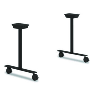 Base and Fliptop Mechanism for Training Table; T-Base; Casters with Brakes; Ganging Brackets; TrainingTable Base