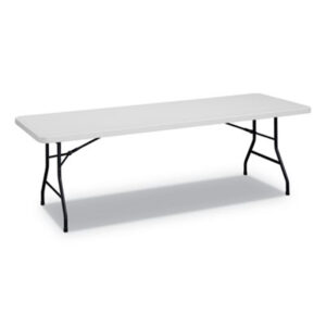 Table; White Folding Table; White Table; Folding Table; Blow-Molded Table