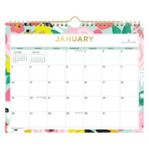 Monthly Calendars; Scheduling; Secret Garden; Wall Calendars