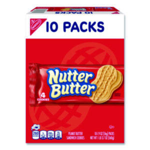 Nutter Butter; 10 Packs; Cookies; Snacks