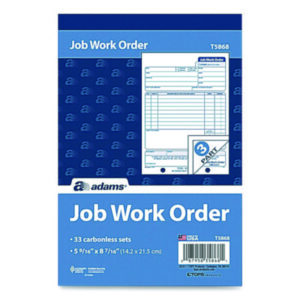 Sales Order Form; Receipt; Service Order