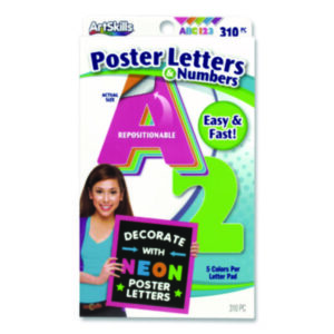 Poster Board; Stick-On Letters and Numbers; Projects; School Supplies; Adhesive Letters and Numbers; Repositionable Letters and Numbers