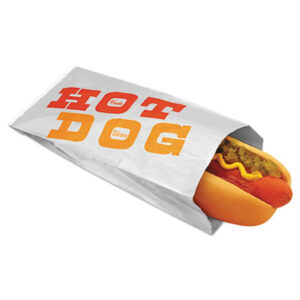 Hot Dog Bag; Package; Packaging; Sacks; To-Go; Containers; Totes; Take-Out; Carry