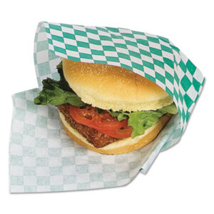 Grease-Resistant Paper; Basket Liner; Take-Out; Breakrooms; Cling Wrap; Clingwrap; Kitchens; Restaurants; Storage