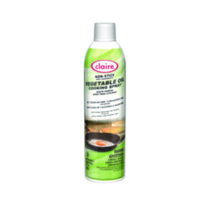 Claire; Vegetable Oil; Cooking Spray